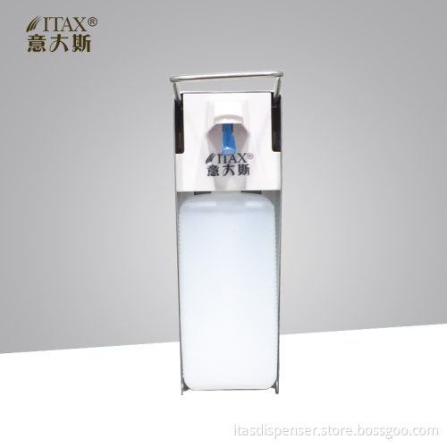 1000/500ml manual Elbow Hand Sanitizer Disinfection Dispenser wall-mounted sanitizer holder toilet home hospital hand cleaning